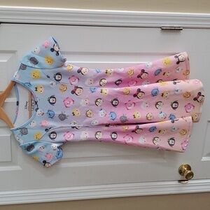 Disney Tsum Tsum Dress Girls Size XL